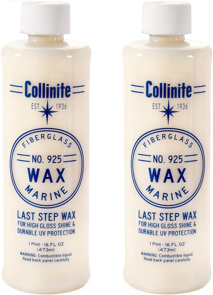 Collinite 925 Fiberglass Boat Wax 16 oz - 2 Pack