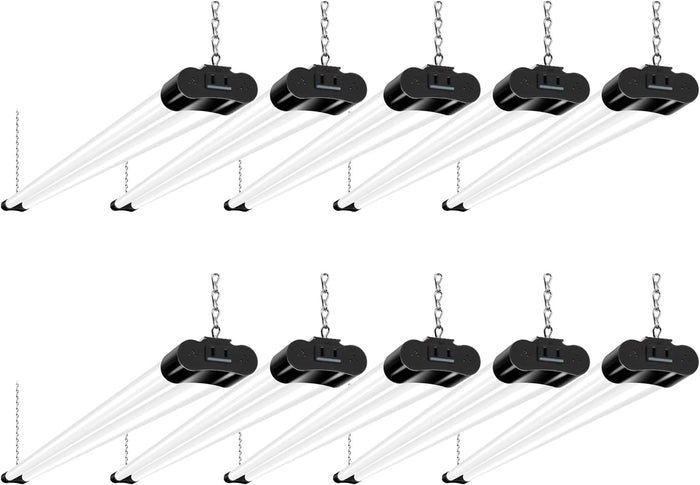 hykolity 10 Pack 4FT Linkable LED Shop Light