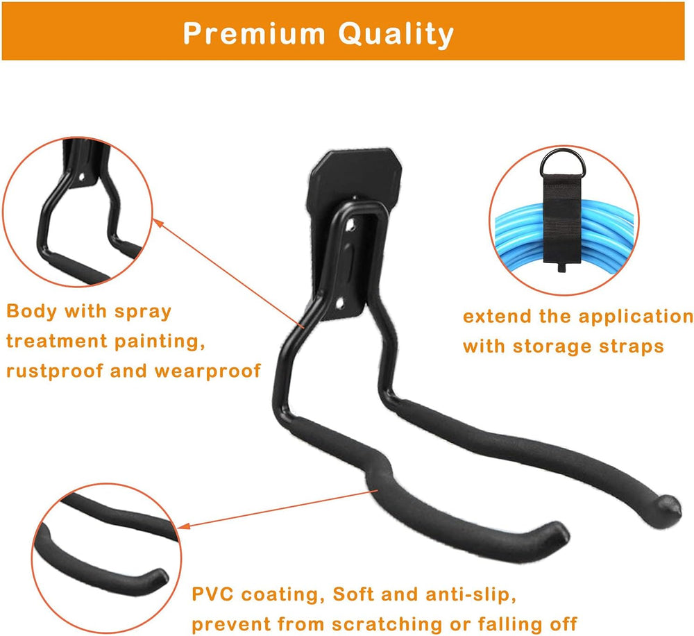Garden Power Tool Hanger, Garage Wall Hooks, Weedeater Rack, String Trimmer H...