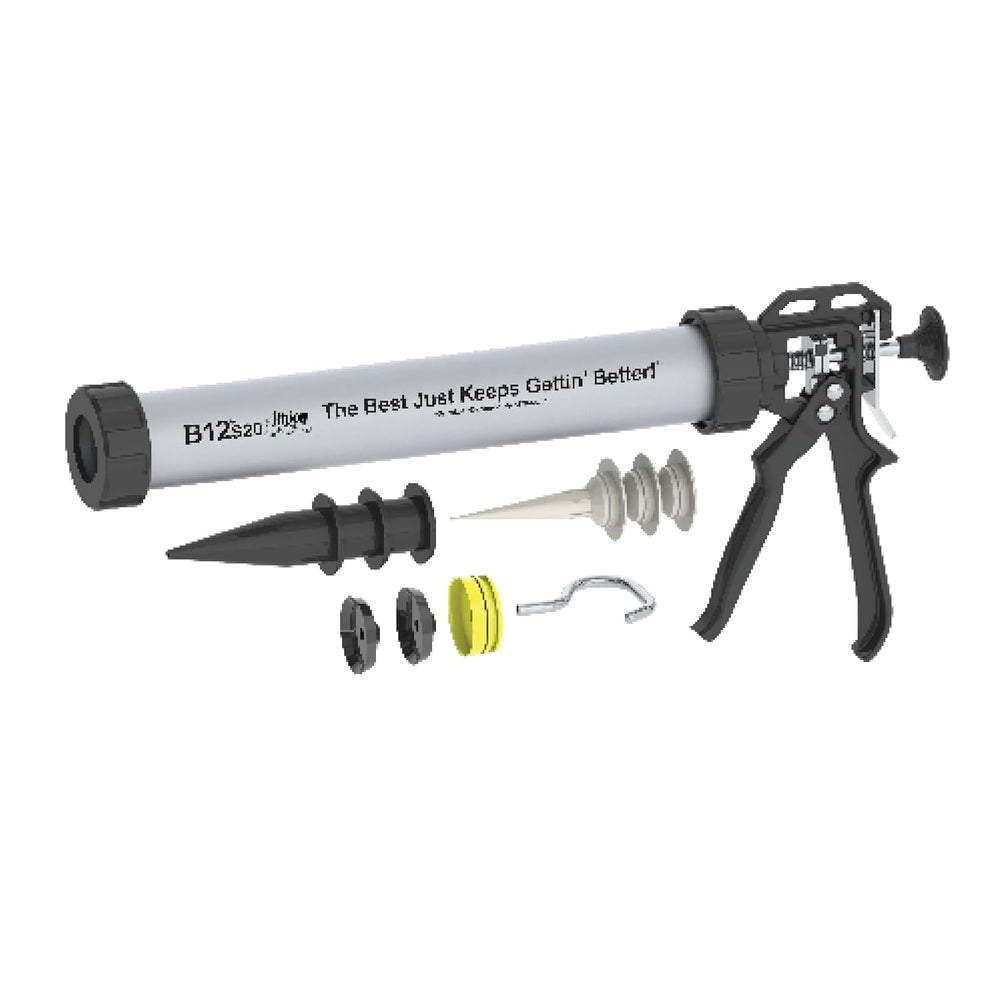 Albion Engineering Company B12S20 B-Line Manual Sausage Caulking Gun, 20 oz, ...