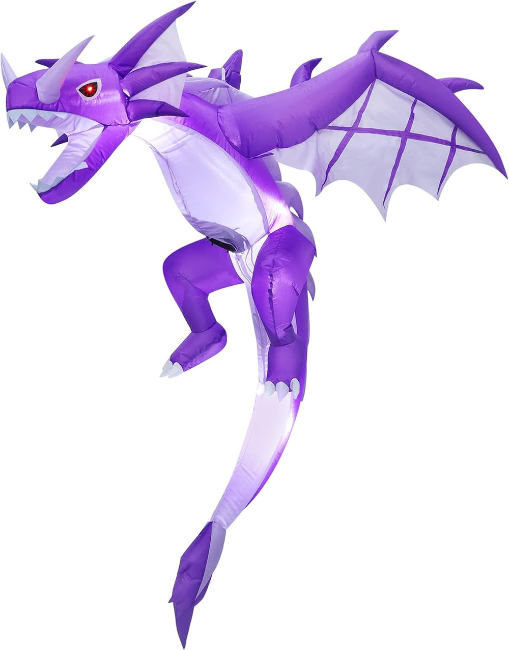 ATDAWN Inflatable Halloween Decorations Inflatables Dragon, Lighted Blow Up F...