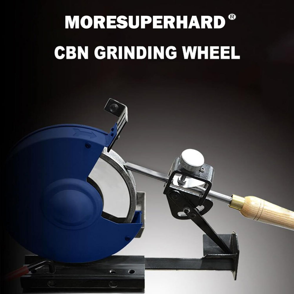 CBN Grinding Wheel 8 Inch 80 Grit, 8" x 1" Wide, 5/8" Arbor, B...