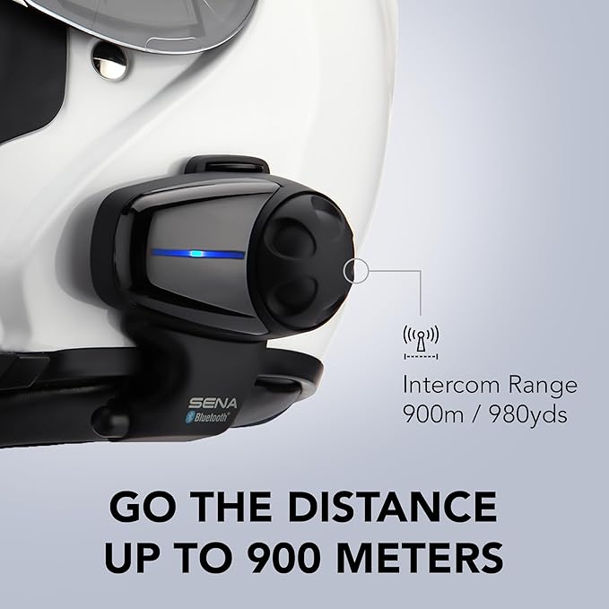 Sena SMH10-10 Motorcycle Bluetooth Headset/Intercom Communication System