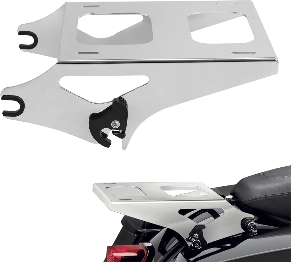 TCT-MOTORPARTS Tour Trunk Mounting Rack Fit for Harley Touring 14-25