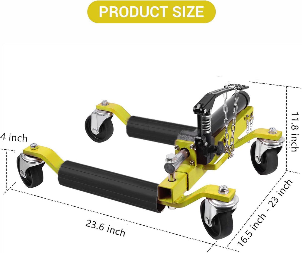 Garvee Car Wheel Dolly Set of 2, 1500 LBS Capacity Car Dolly with Hydraulic T...