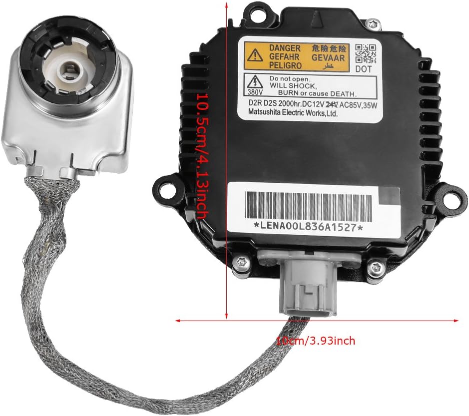 Anxingo 28474-89904 HID Headlight Ballast Control Unit Module kit Rplacement ...
