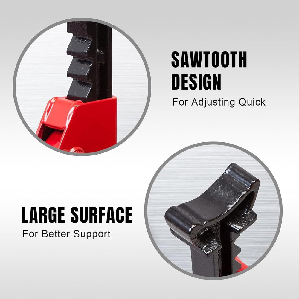 BIG RED T43202 Torin Heavy Duty Steel Jack Stands: 3 Ton (6,000 lb) Capacity ...