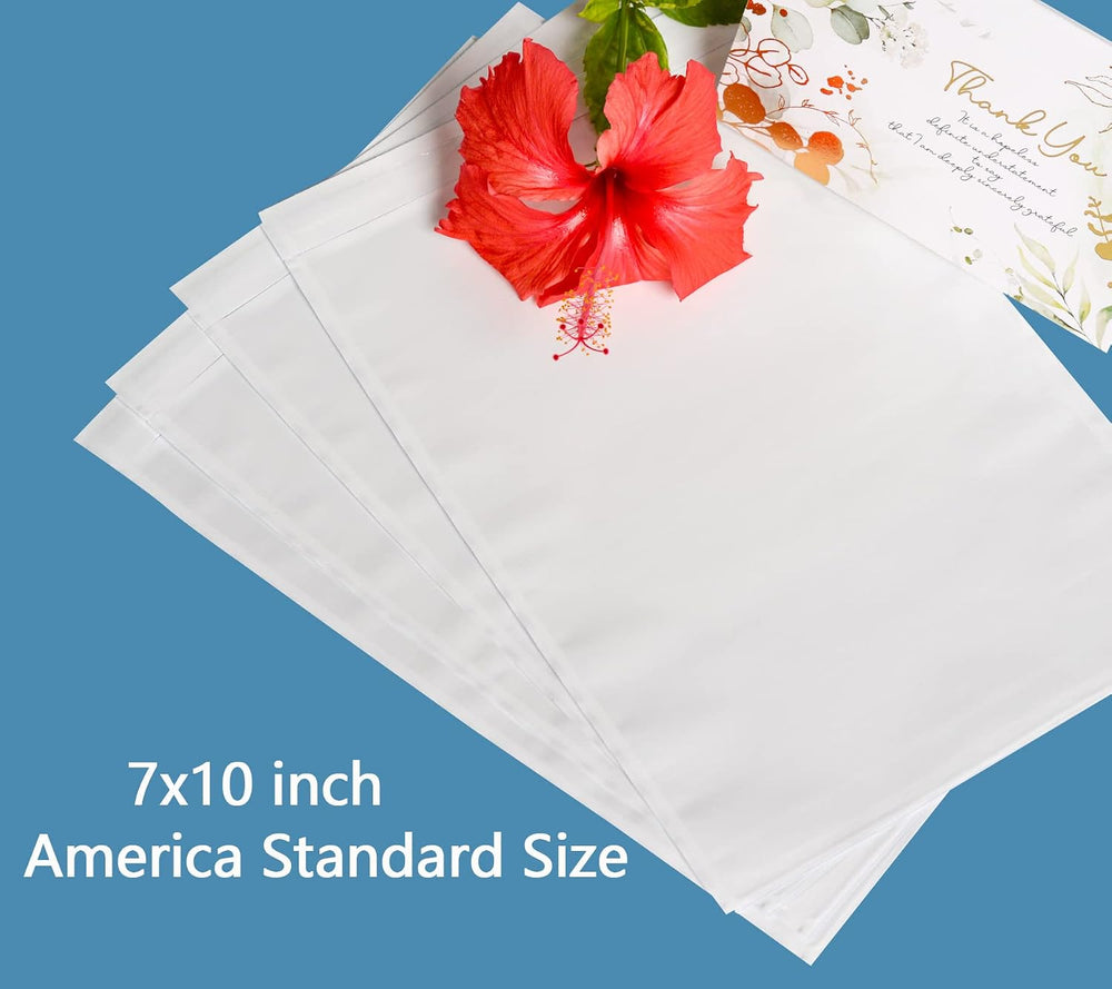 1000 PCS 7"x 10" Clear Self-Adhesive Packing List Envelopes - Plast...