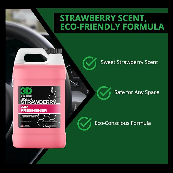 3D Water Based Odor Eliminator | Made in USA | All Natural | No Harmful