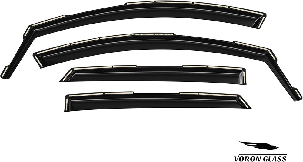 Voron Glass in-Channel Extra Durable Rain Guards for Kia K-5/K5 2021-2026, Wi...