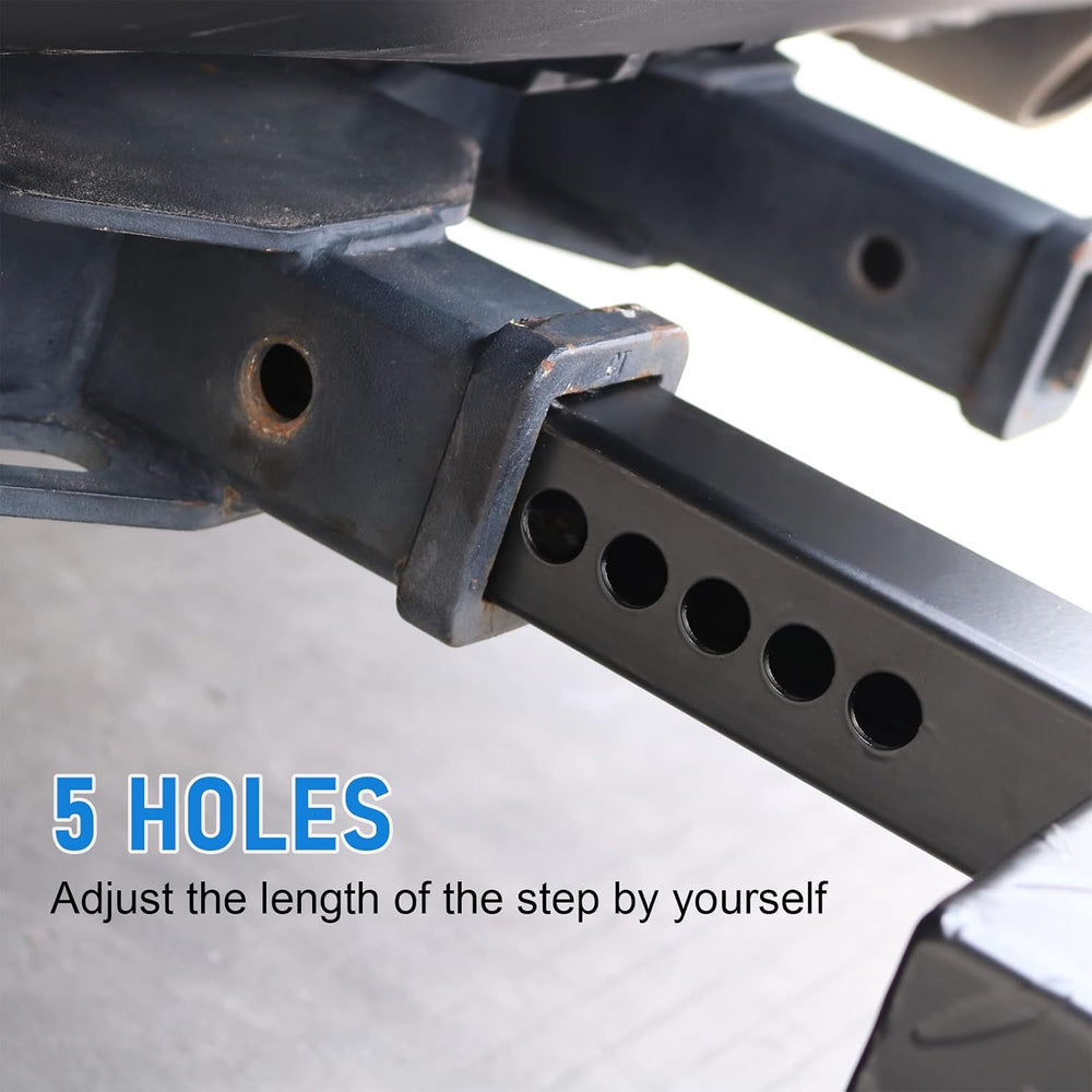 DICMIC Hitch Step Anti Slip and Rust Towing Bumper Guard for Most Car SUV Tru...