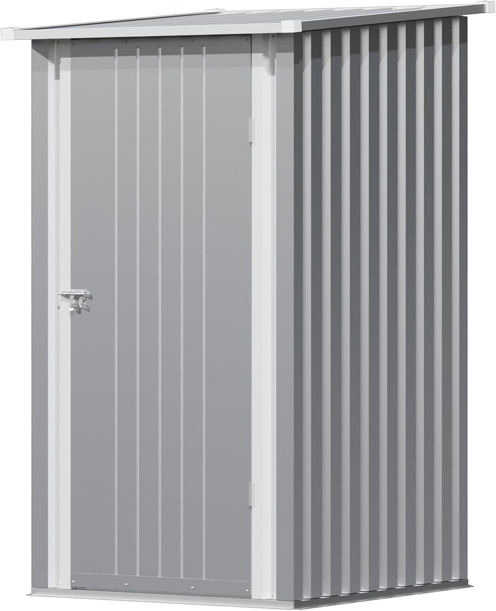 Devoko 3x3 FT Outdoor Storage Shed, Small Garden Tool Shed