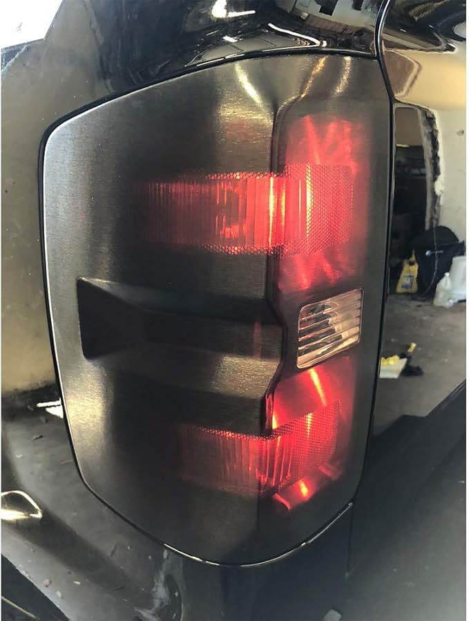 Luxe LightWrap Dark Metal Universal Headlight Tail Light Tint Kit