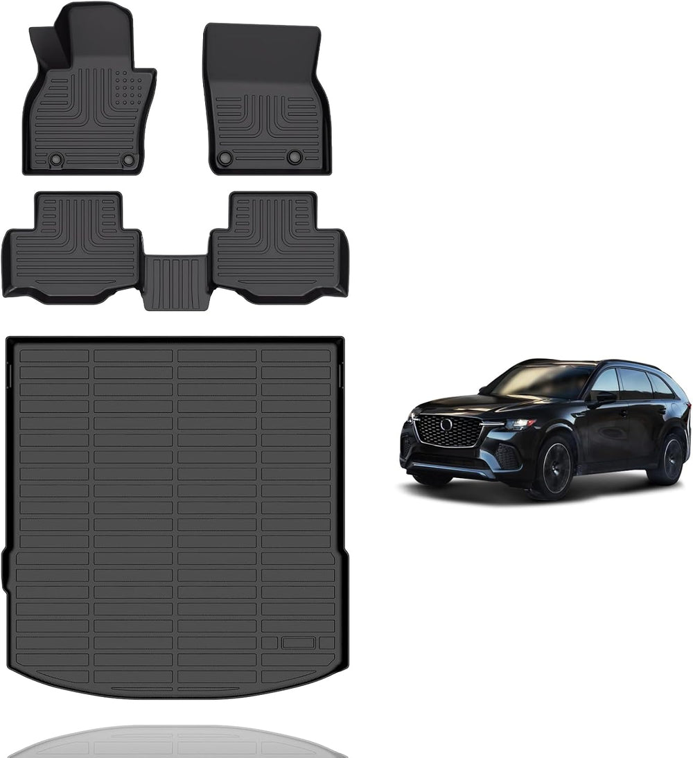 All Weather Floor Mats and Cargo Liners Set Fit