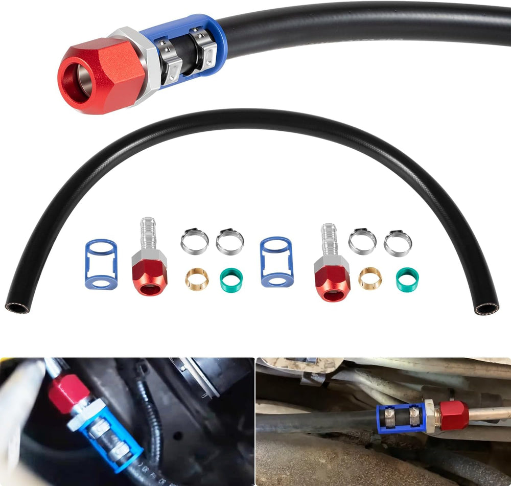800-670 AC Line Repair Kit A/C Splice Kit For 5/8'' A/C Hose to Hard ...
