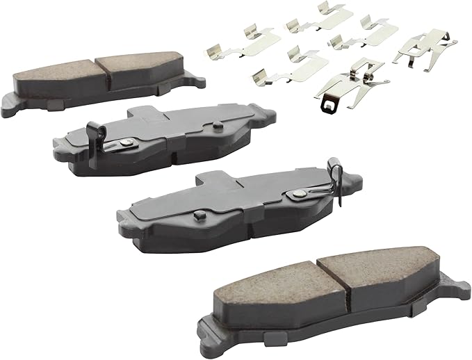 Premium Ceramic Rear Brake Pads Compatible