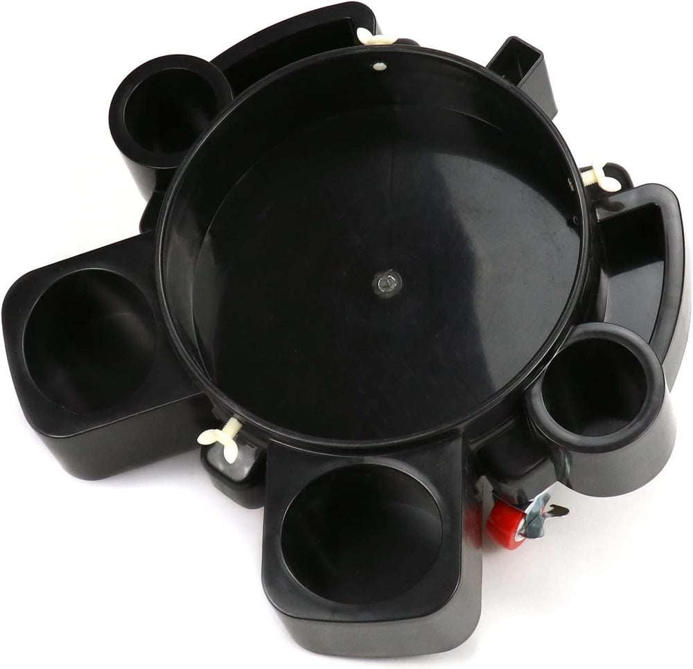 QWORK Bucket Dolly, Detailing Cart for 5 Gallon Car Wash Bucket, Rolling Buck...