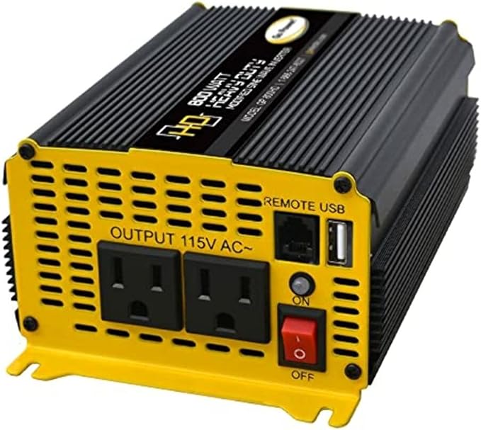 Go Power 80175 GP-800HD 800 Watt Heavy-Duty Modified Sine Wave Inverter