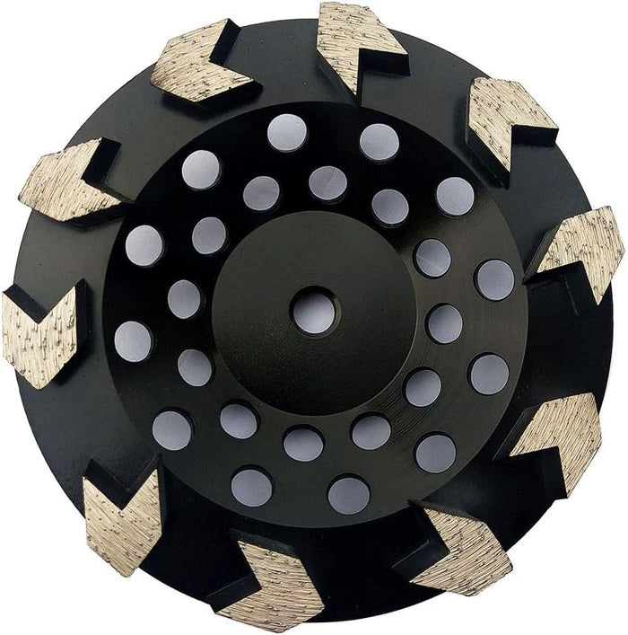 7 inch Diamond Grinding Cup Wheel Arrow with 5/8-11 Thread for Concrete