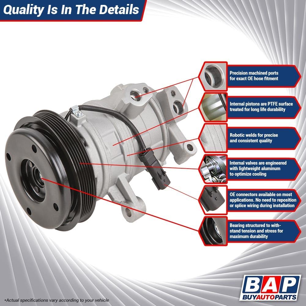 AC Compressor & A/C Clutch For Kubota B3030 L3430 L4630 M1055 M105S Tract...
