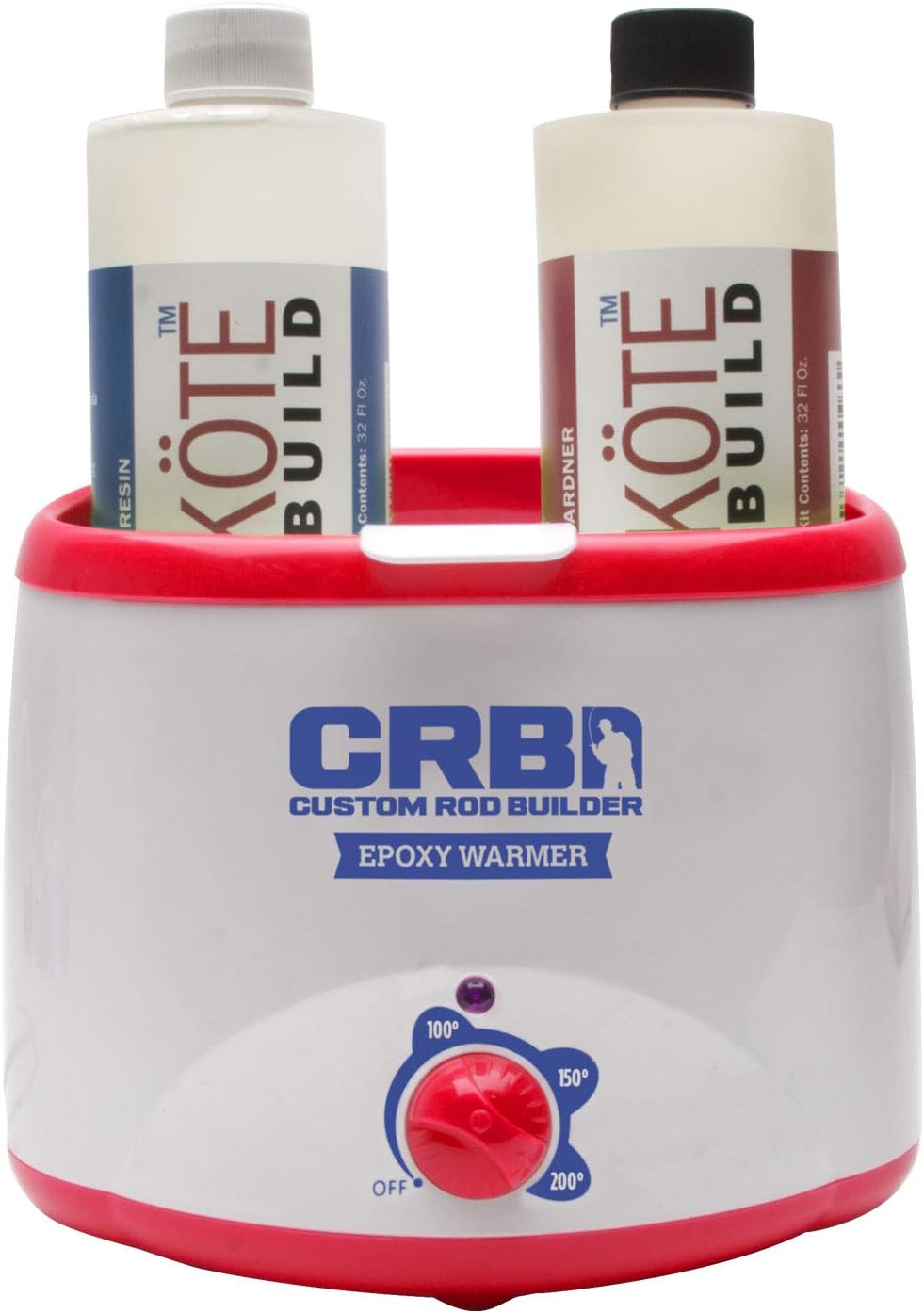 CRB Epoxy Bottle Warmer - Adjustable Temperature for Easy Pouring & Mixin...