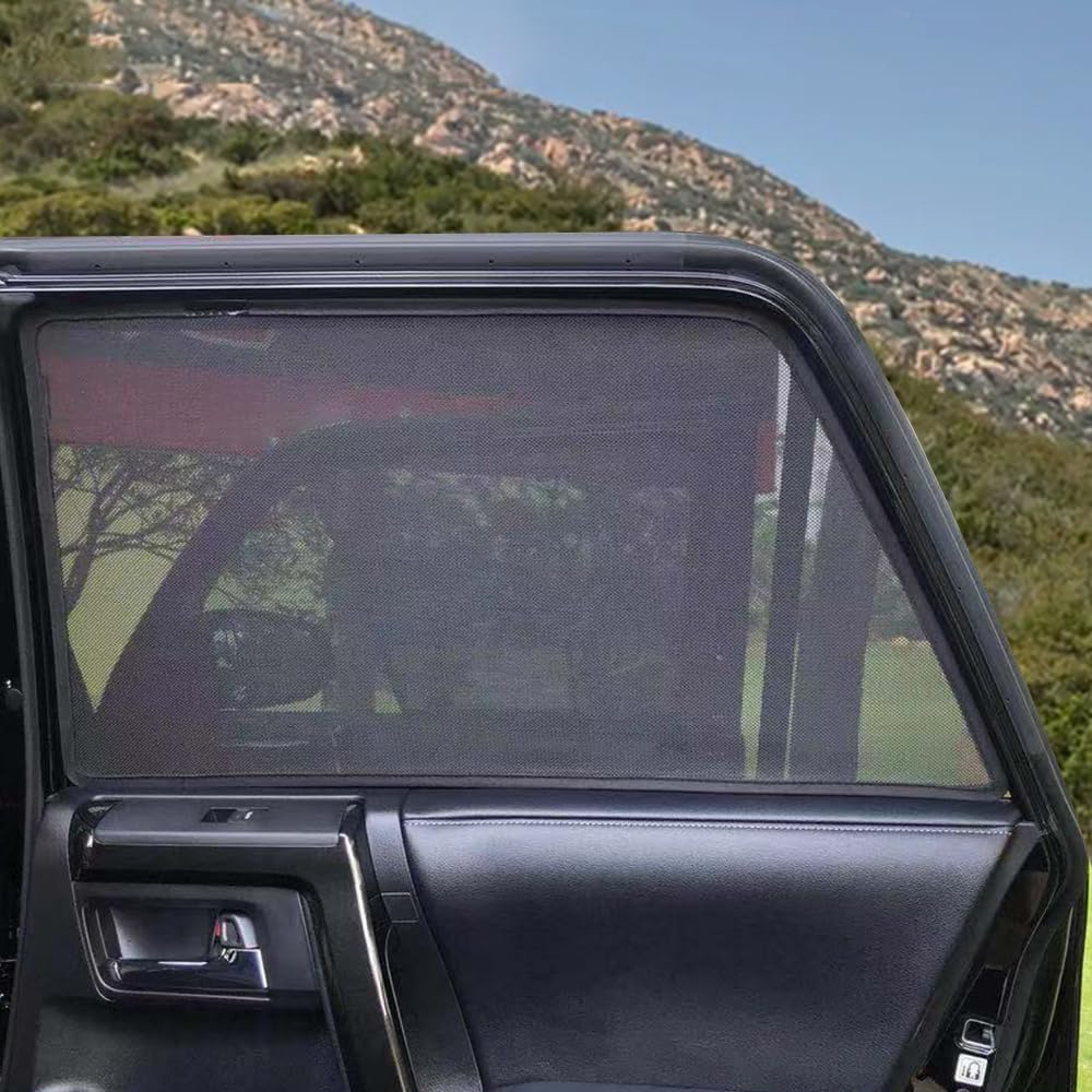 FEISHILINIYA Magnetic Car Rear Window Sunshades for Toyota for 4RUNNER 2011-2...