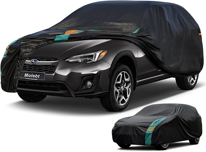 SUV Car Cover Custom Fit for Subaru Crosstrek, Waterproof All Weather for