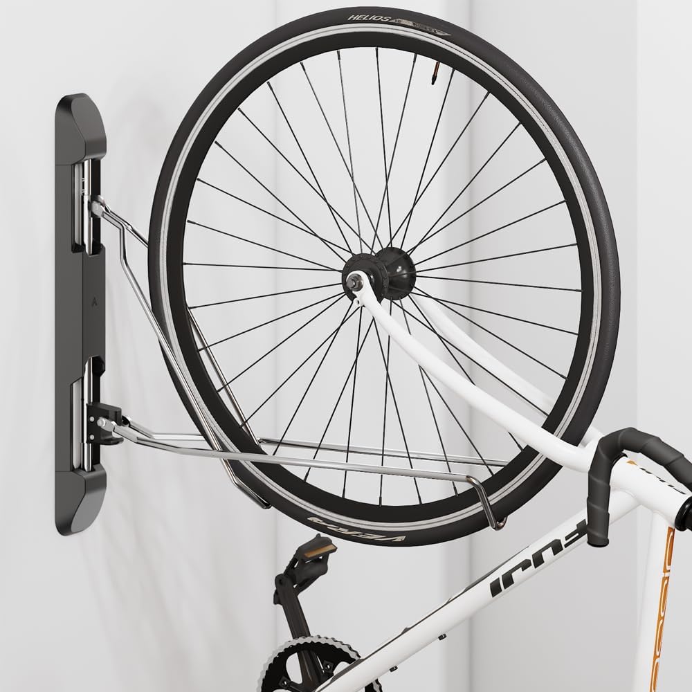 Unbound Bike Storage Rack: Swivel Wall Mount