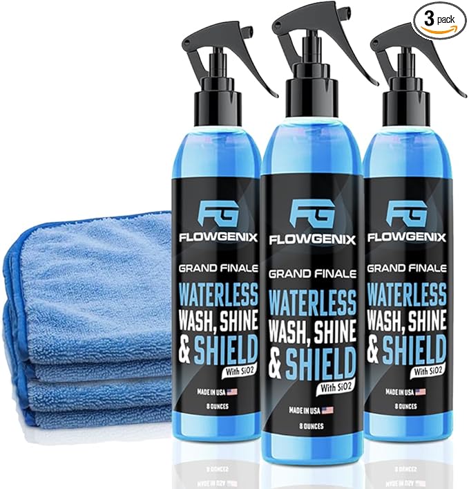 Flowgenix™ Waterless Car Wash Spray (3-Pack)