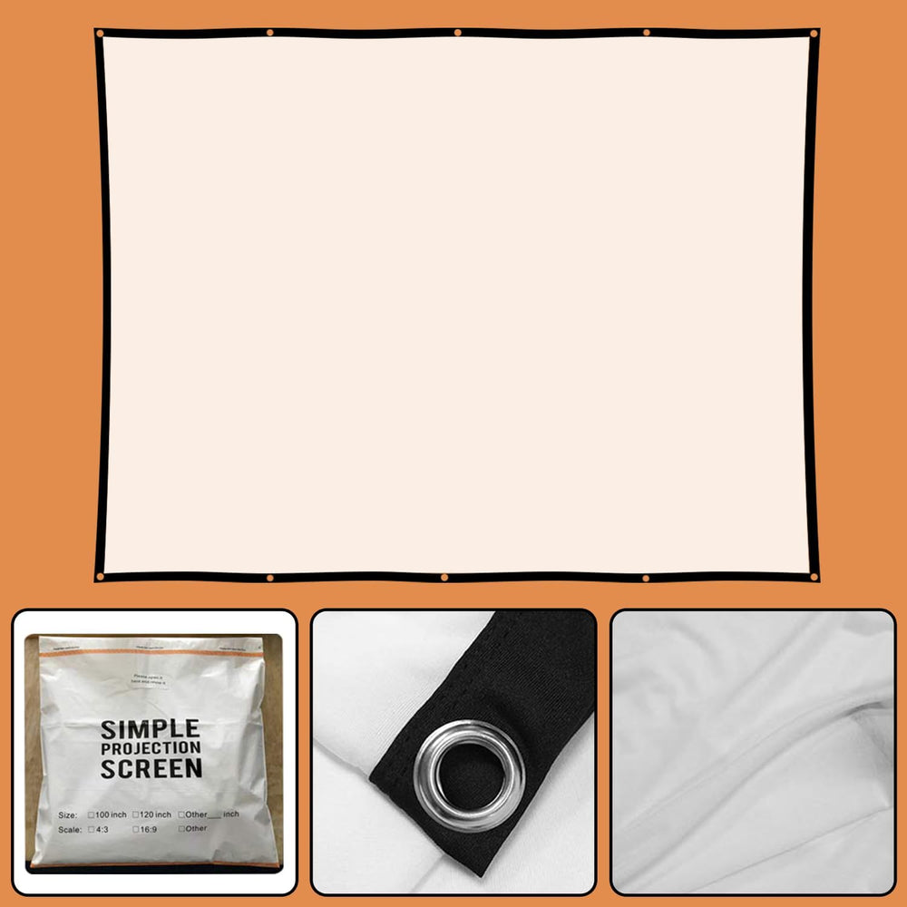 Holographic Rear Projection Screen Video: Outdoor Projection Screens 60"...