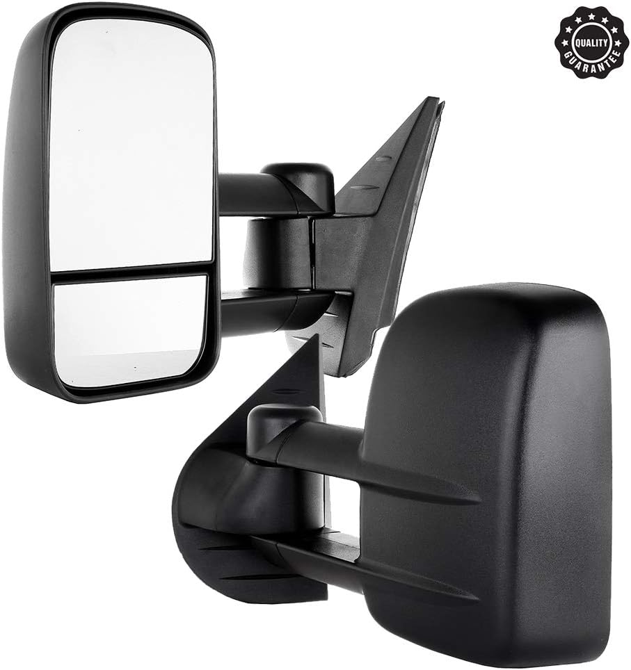 A Pair Towing Mirrors Fits 2008-2013 for Chevy Silverado for GMC Sierra 1500/...