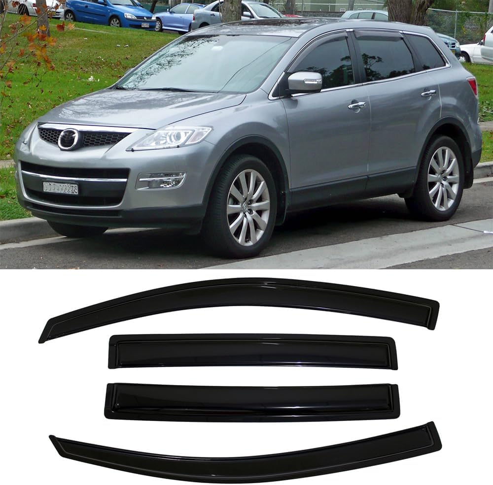 94143 Side Window Visor Wind Vent Deflector fit (4pcs)