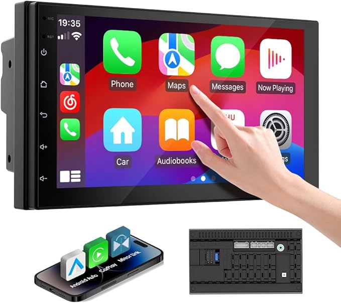 7 Inch Double Din carplay Screen,