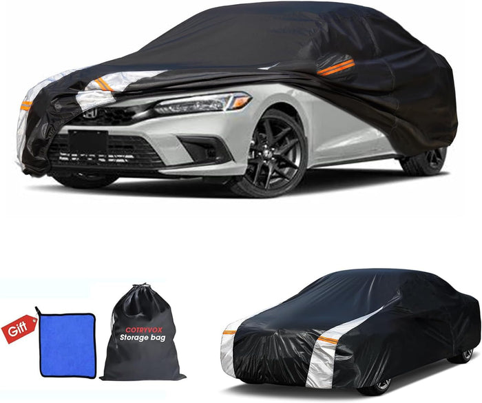 Honda Civic Car Cover 100% Waterproof All Weather, Gift