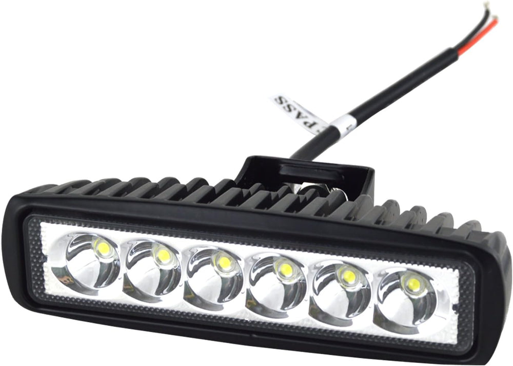Willpower 10 Pieces 6 inch 18W LED Work Light Bar Spot Beam Driving Lights fo...
