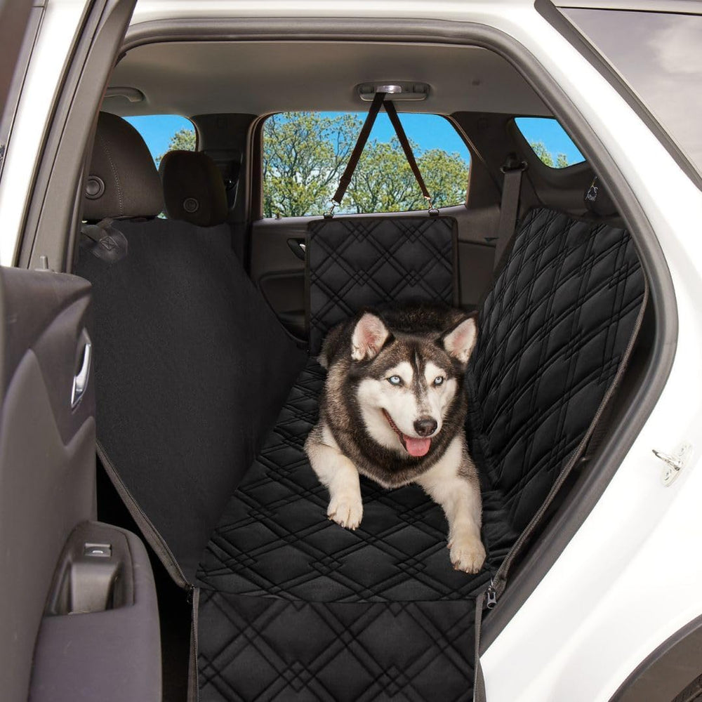 Meadowlark Dog Car Seat Cover, Heavy Duty Hammock, XL, Black