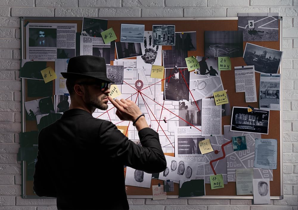 10X8ft Crime Scene Decorations Photo Backdrop Murder Mystery Party Photograph...