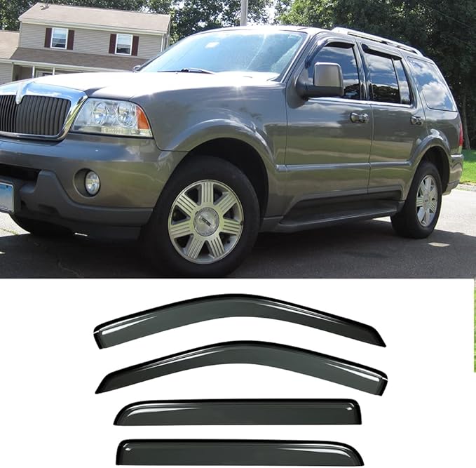 94819 Side Window Wind Deflector, Window Visor fit