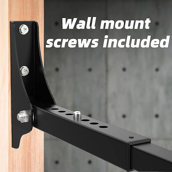 Foldable Bike Wall Mount Rack, Bicycle Rack Storage, Horizontal Bicycle Stora...