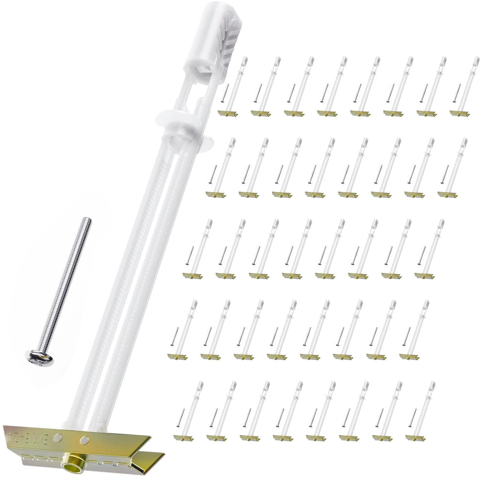 Drywall Anchor with Included Bolts for 3/16”-24, Heavy Duty Hollow Drywall An...