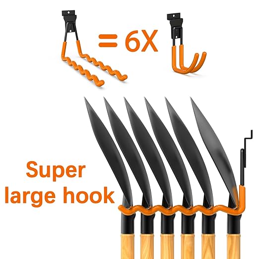 3-H Slatwall Accessories 18 Pack, Slatwall Hooks & Hangers Multi Sizes