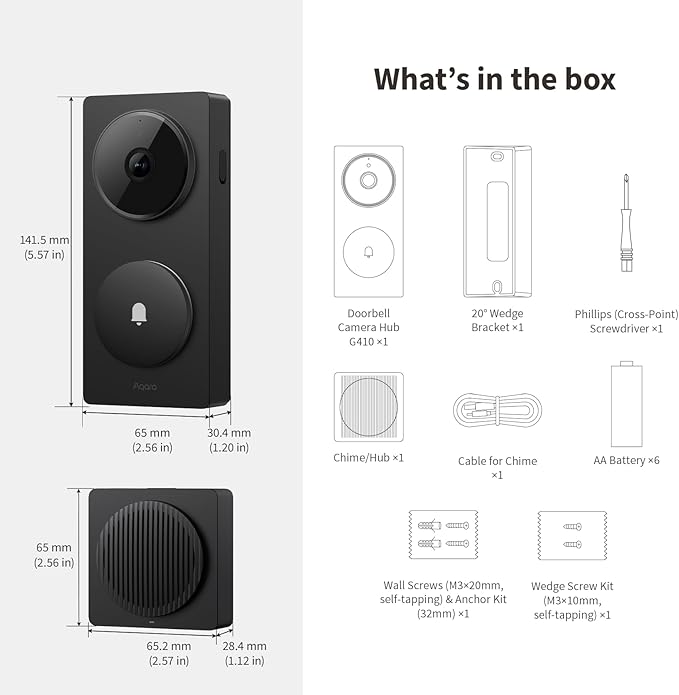 Aqara Smart Doorbell Camera G410