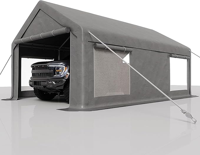 10 x 20ft Heavy-Duty Carport