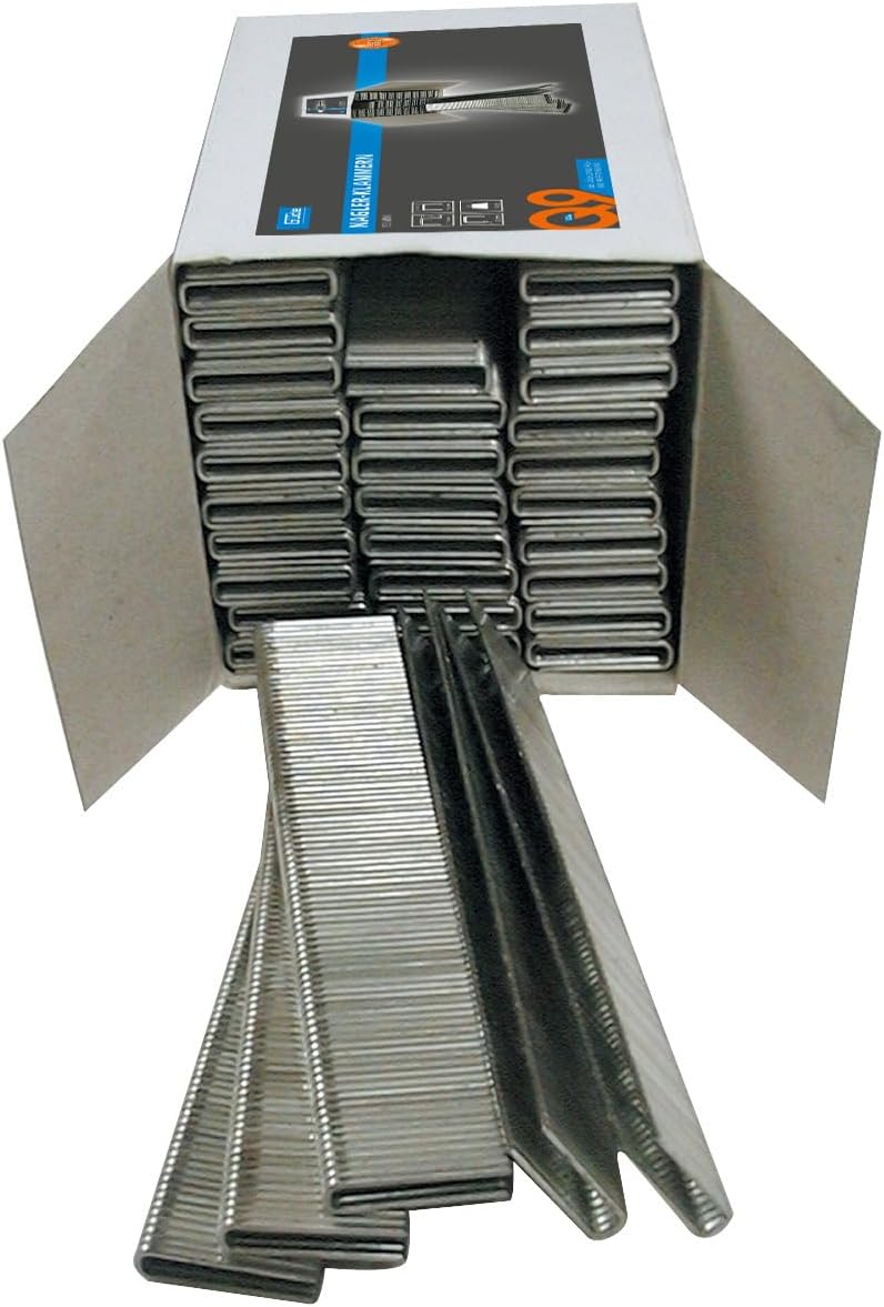 Güde Nailer Clips 13 mm (Galvanised Steel, 1.25 mm Staples Thickness, 13 mm L...