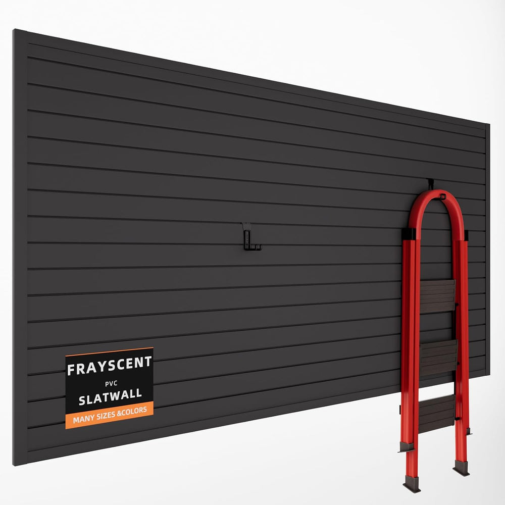 FRAYSCENT Slat Wall Paneling Garage Slat Wall Storage Systems Slatwall Panels...
