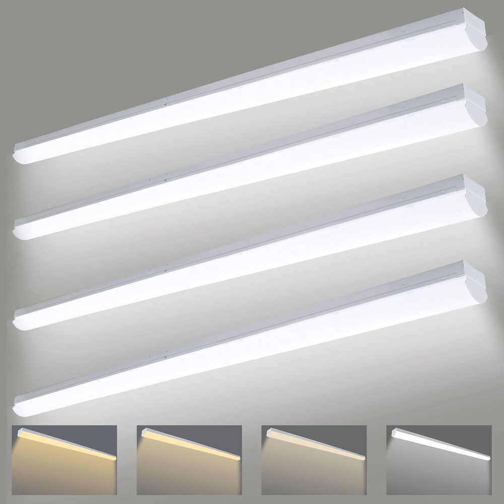 4PK 8FT LED Shop Light,Led Garage Ceiling Lights, LED Workbench Light,LED