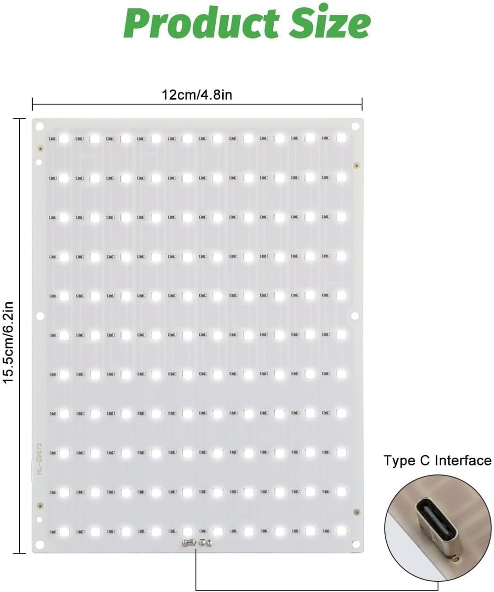 CMYK LED Lithophane PCB Board FAZ007 Compatible with Bambu Lab P1 X1 A1 A2L P...