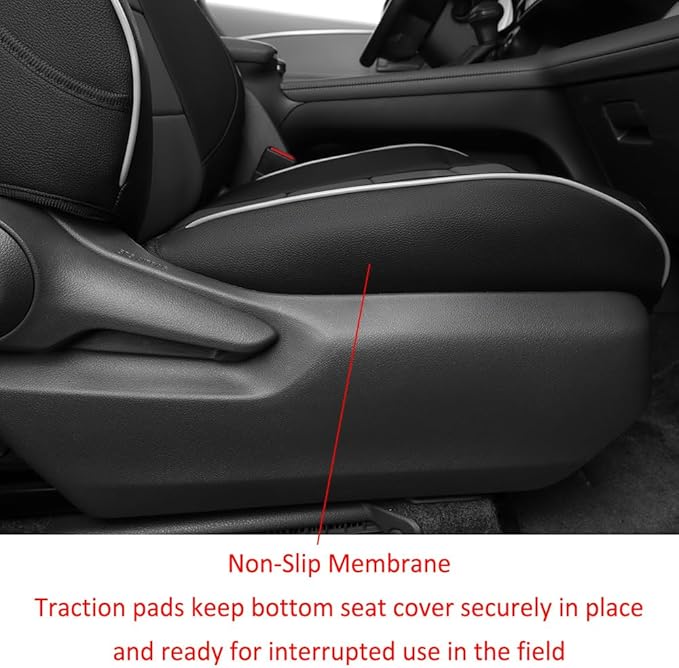 EKR Sienna Seat Covers for 2021-2025 Toyota Sienna XLE, 7 Seats, 2nd Row