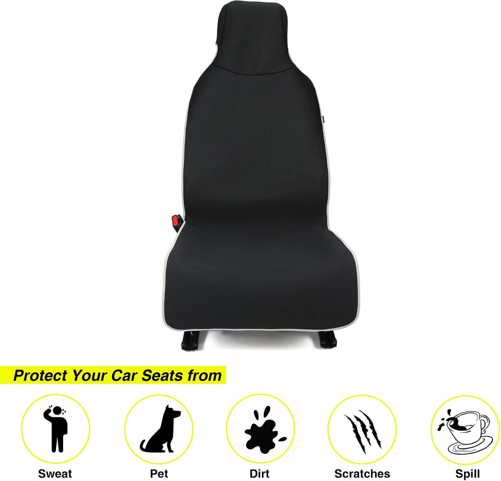 VSHIELD Waterproof Neoprene Car Seat Cover, Sweatproof Non-Slip Seat Protecto...