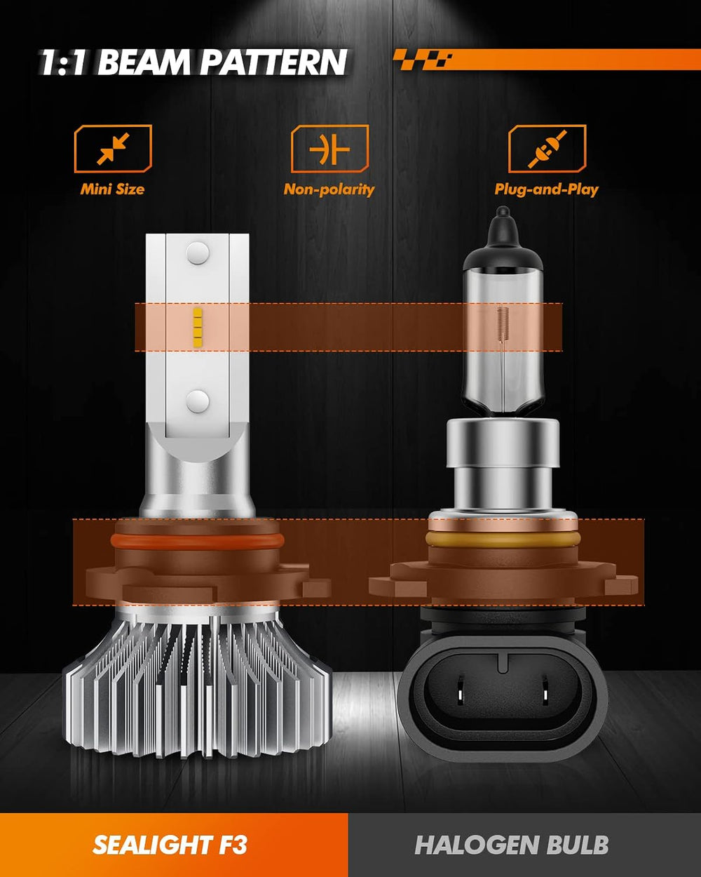 SEALIGHT fog light bulbs HB4